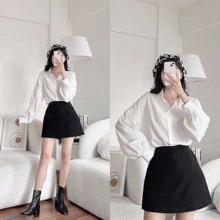 Chân váy a tapta dáng ngắn bigsize chân váy cạp lưng cao kiểu dáng chữ a tôn dáng bigsize quỳnh anh từ 50kg đến 100kg