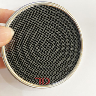Miếng sứ gốm Ceramic 9cm chụp Đầu Đốt Họng chia lửa gas Hồng Ngoại Kèm Vòng đai thép