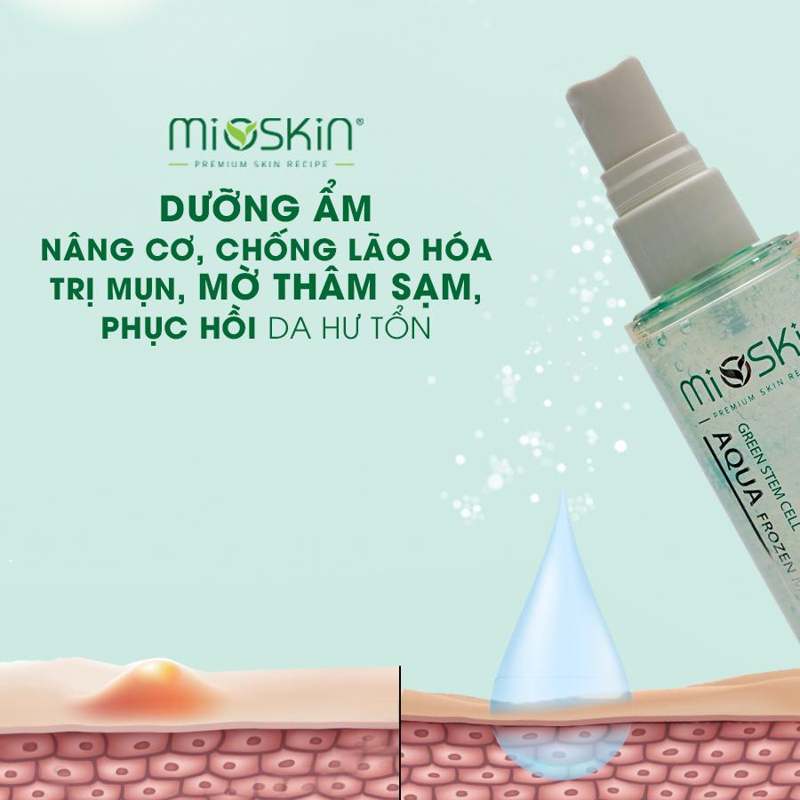 Xịt khoáng cấp ẩm Dưỡng tế bào gốc Mioskin Hàn Quốc Chính hãng 100ml giúp Da trắng sáng tự nhiên Săn chắc Chống lão hoá | BigBuy360 - bigbuy360.vn