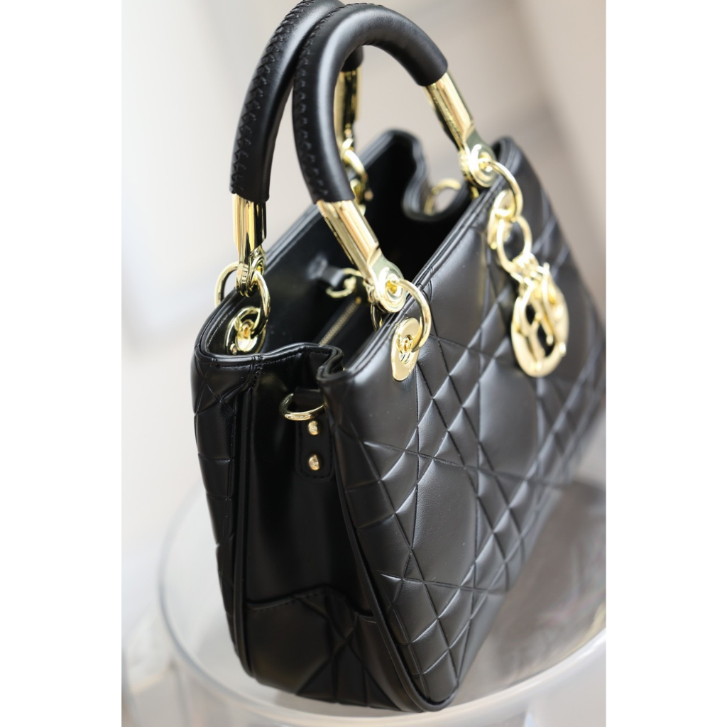 TÚI CD JISOO SZ24 QUAI XÁCH DA THẬT