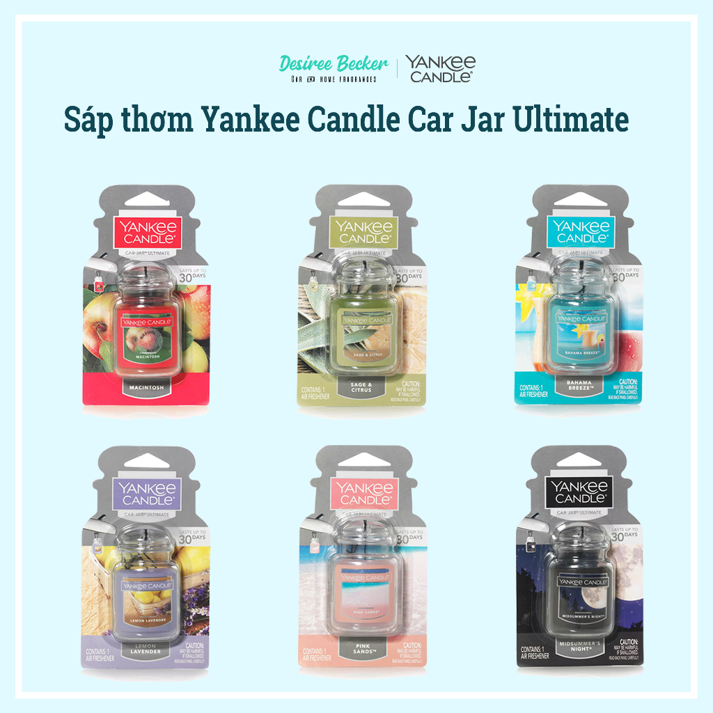 Sáp thơm ô tô Yankee Candle - USA