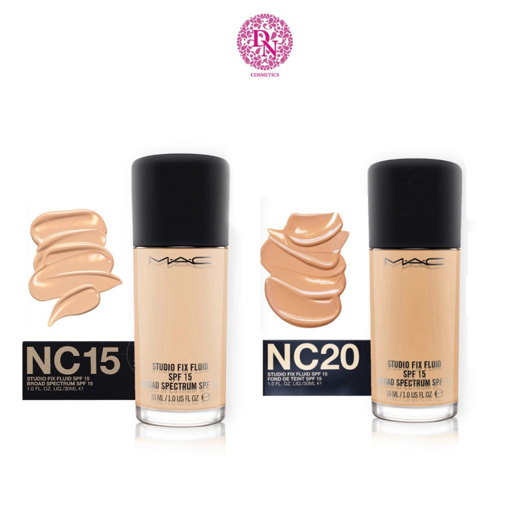 Kem nền kiềm dầu MAC Studio Fix Fluid SPF15 30ml