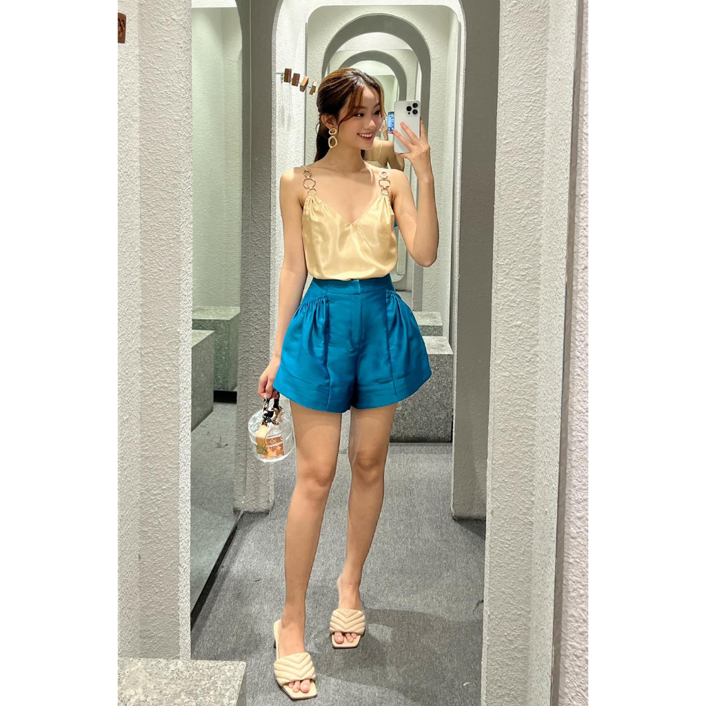 Áo 2 dây phối khoen - Everluxe