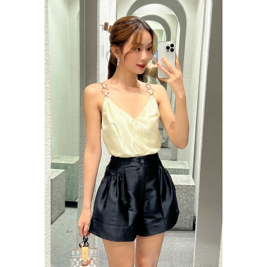 Áo 2 dây phối khoen - Everluxe