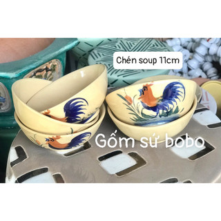 Chén phếch/ gà thường hàng có đinh và ko chân Đinh ảnh thật tự chụp sz 11.5cm 100%