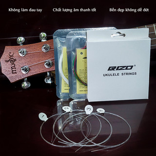Bộ dây đàn ukulele cao cấp chính hãng rizo - dây ukulele size 21 - 23 - 26