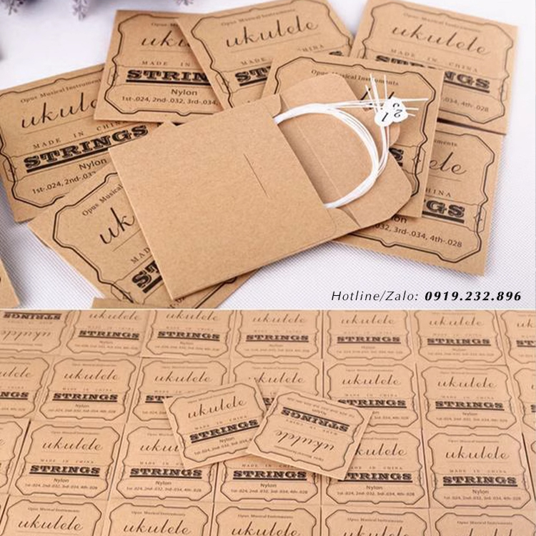 Bộ Dây Đàn Ukulele Cao Cấp Chính Hãng RiZO - Dây Ukulele Size 21 - 23 - 26