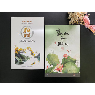 Sách - combo 2 cuốn thả trôi phiền muộn + tâm an ắt bình an