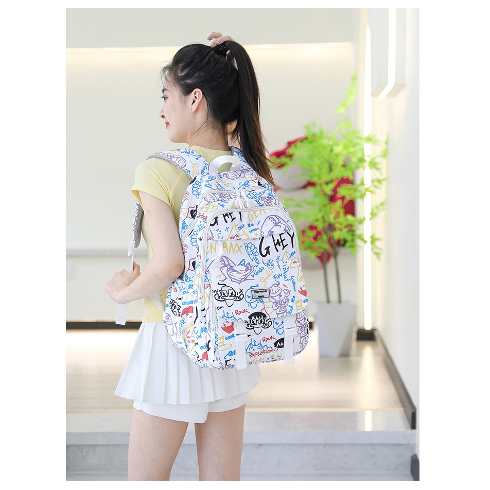 Balo ulzzang học sinh sinh viên đi học thời trang unisex nam nữ hàn quốc màu sắc cá tính 9567