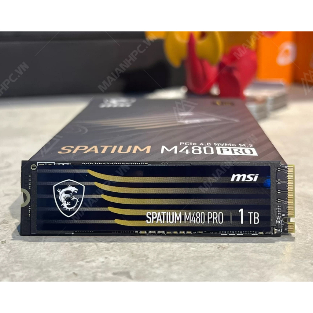 SSD 1TB MSI SPATIUM M480 PRO 1TB PCIe 4.0 NVMe M.2 Hàng chính hãng bảo hành 60th