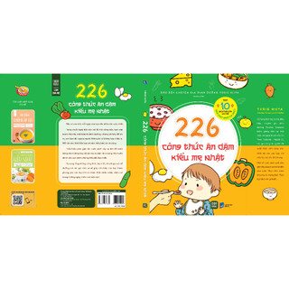 Sách - 226 Công Thức Ăn Dặm Kiểu Mẹ Nhật