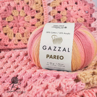 Cuộn len 50% cotton Gazzal Pareo