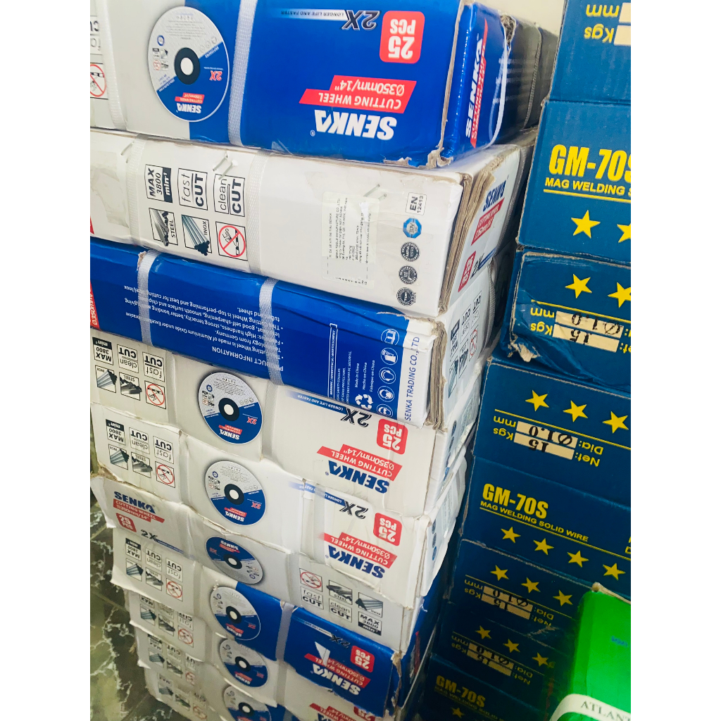 Thùng Đá cắt 355mm SENKA xanh