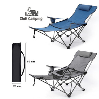 Ghế camping ngả lưng gấp gọn thư giãn, ghế xếp nằm du lịch, bệnh viện, ngủ trưa văn phòng tiện lợi