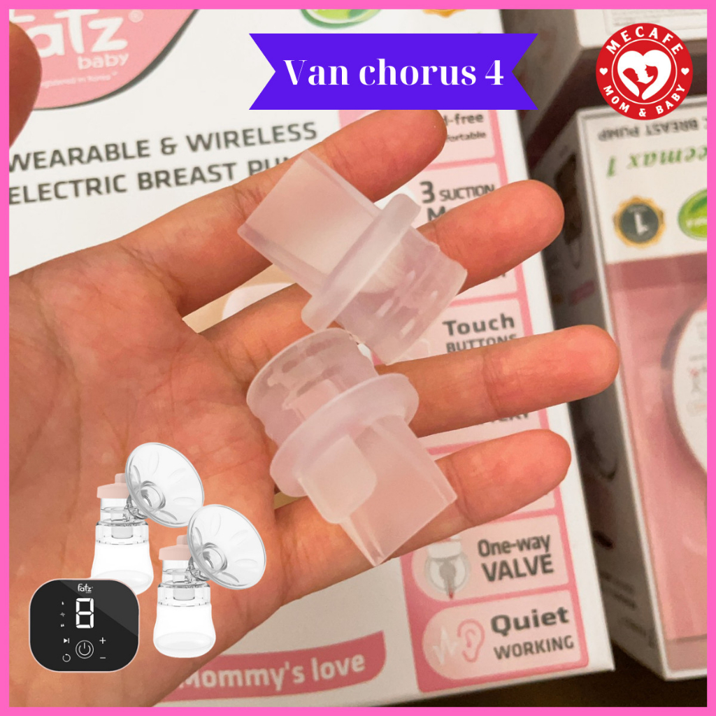 Van máy hút sữa/ Vắt sữa dùng được cho máy điện đôi Chorus 4 Fatz baby