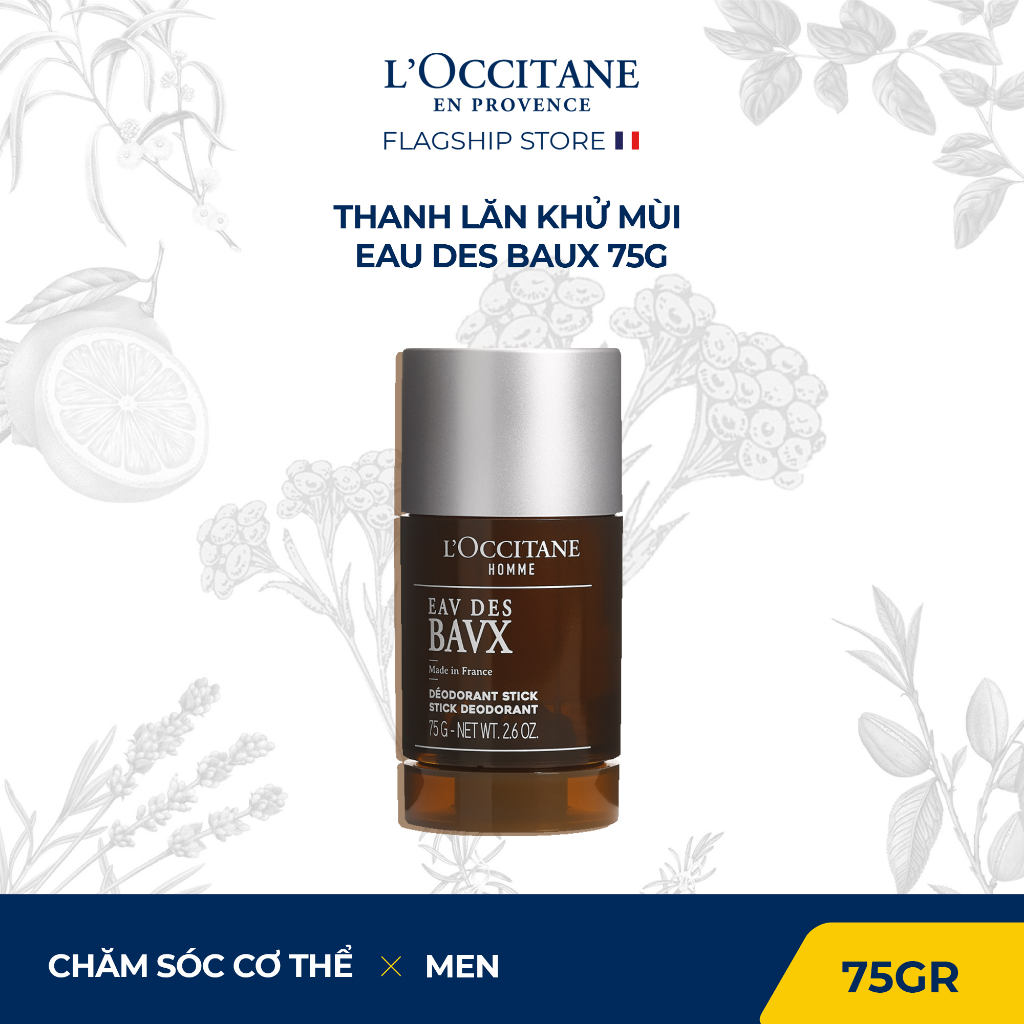 Lăn Khử Mùi L'Occitane Nam - Eau De Stick Deodorant 75gr