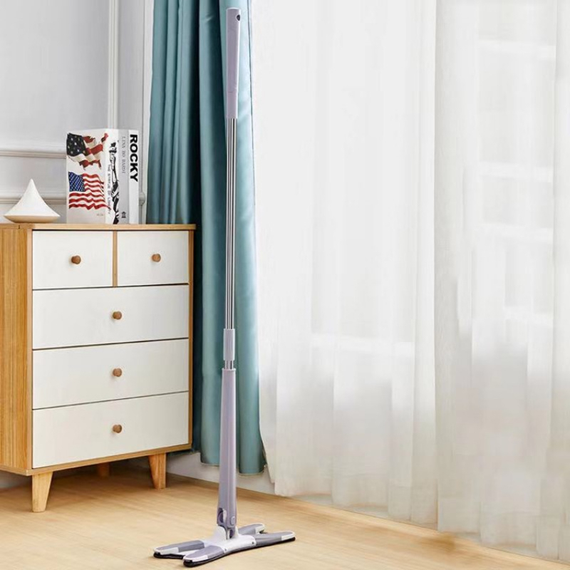 Chổi Lau Nhà Tự Vắt Chữ X Thế Hệ Mới, Cây Lau Nhà Thông Minh Xoay 360 Tiện Ích, Lau Sạch Nhanh Chóng, Hiệu Quả