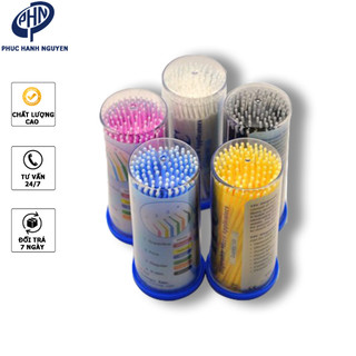 Tăm bông TPC - Tăm bông nha khoa - Tăm bông TPC nha khoa (LỌ 100 CÁI)