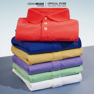 NINOMAXX Standard Polo - Áo polo Nam Tay Ngắn coton co giãn 4 chiều nhiều màu 2203018