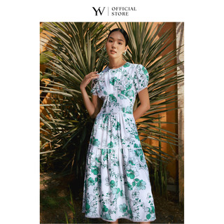 Đầm hoa xanh lolita - yv le & co