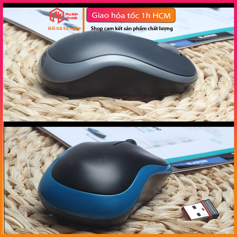 Chuột không dây logitech M185 hàng công ty