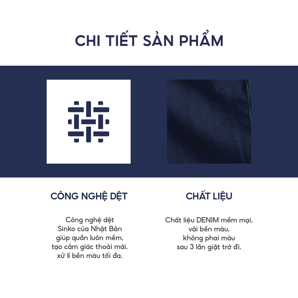 Quần Jean Nam GrayHomme Màu Xanh, Phom Ôm, Trẻ Trung, Thanh Lịch, Co Giãn Tốt