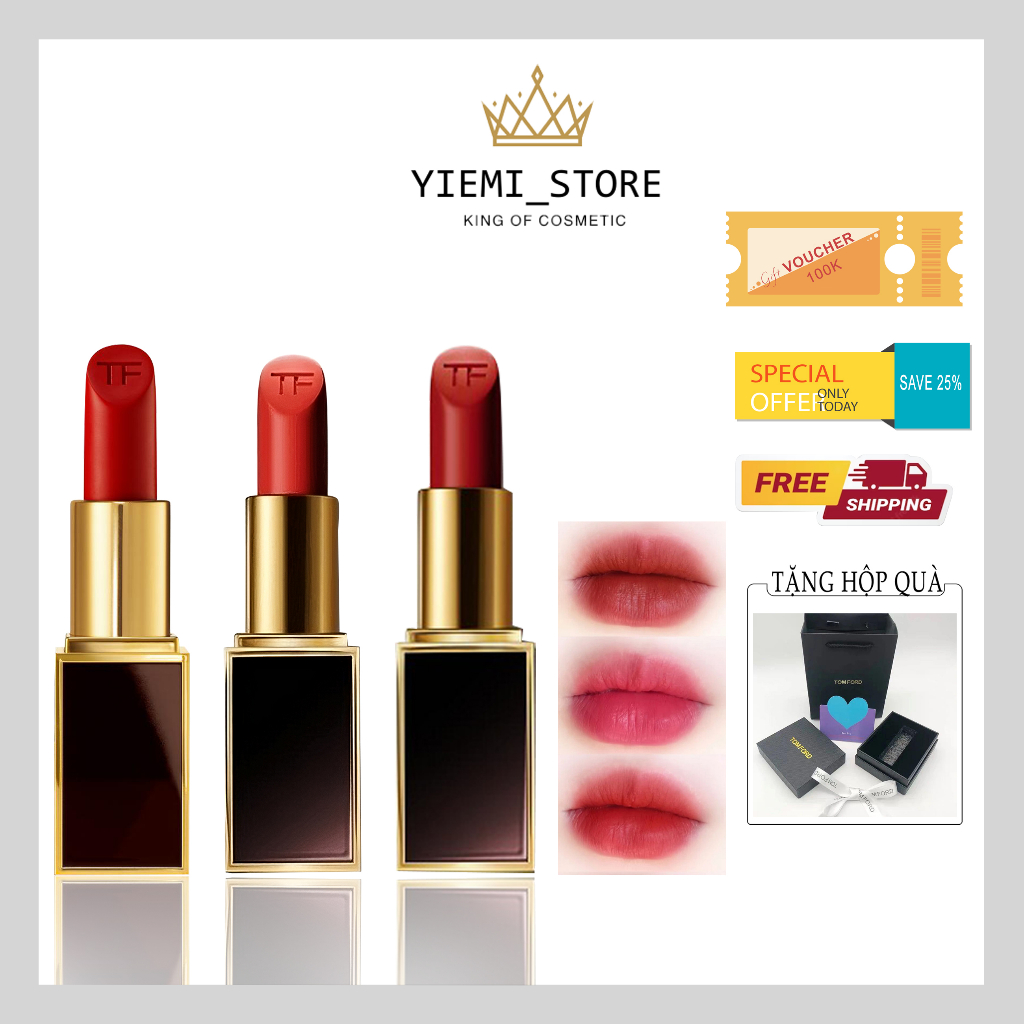 Son Tom Ford Chính Hãng Sang Trọng và Tinh Tế - Hàng đủ bill, bảo hành đổi trả trong 3 ngày