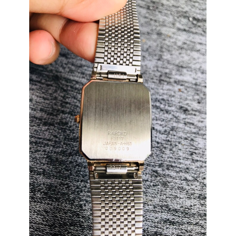 Đồng hồ tank nam RAFORD si nhật