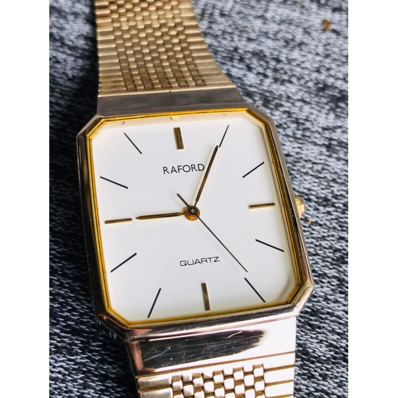 Đồng hồ tank nam RAFORD si nhật