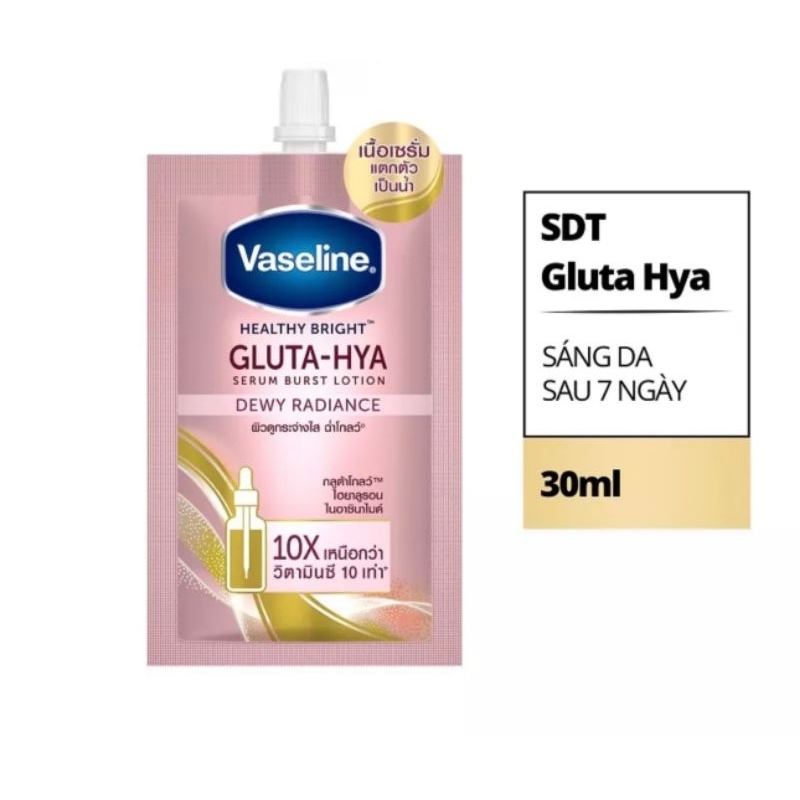 Serum chống nắng cơ thể Vaseline  SPF50 + dưỡng da sáng khoẻ 30ML