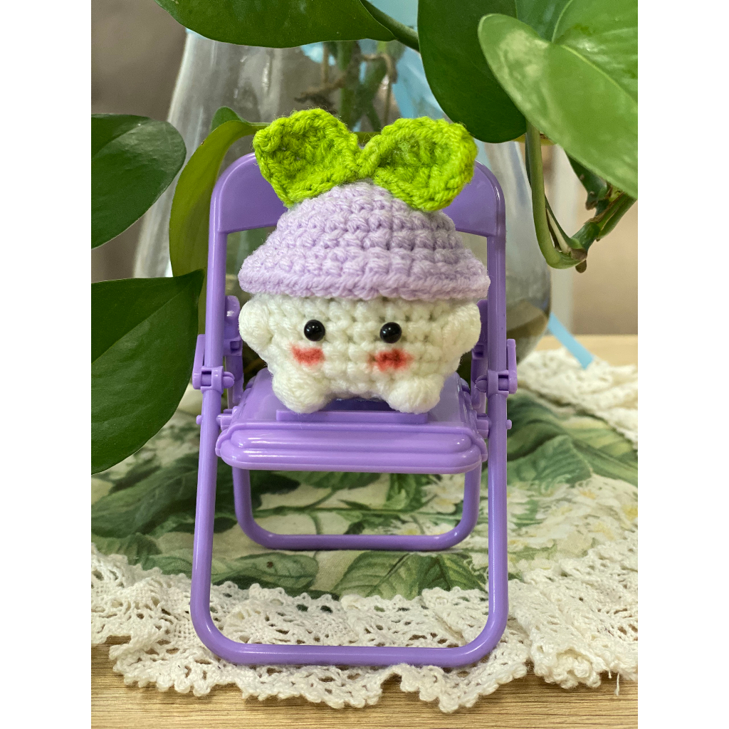 Móc khóa bé nấm bằng len siêu cute - gửi hàng trong khoảng 10 ngày từ khi đặt hàng