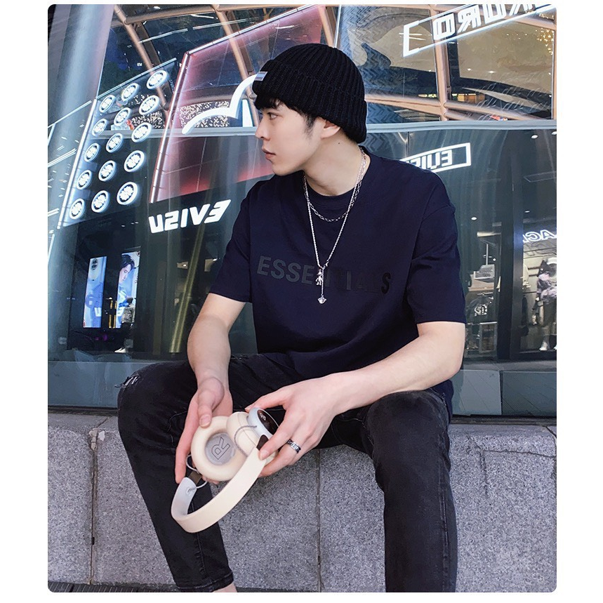 Áo thun thời trang tay lỡ street style, chất cotton 2 chiều dày dặn, form oversize ES11