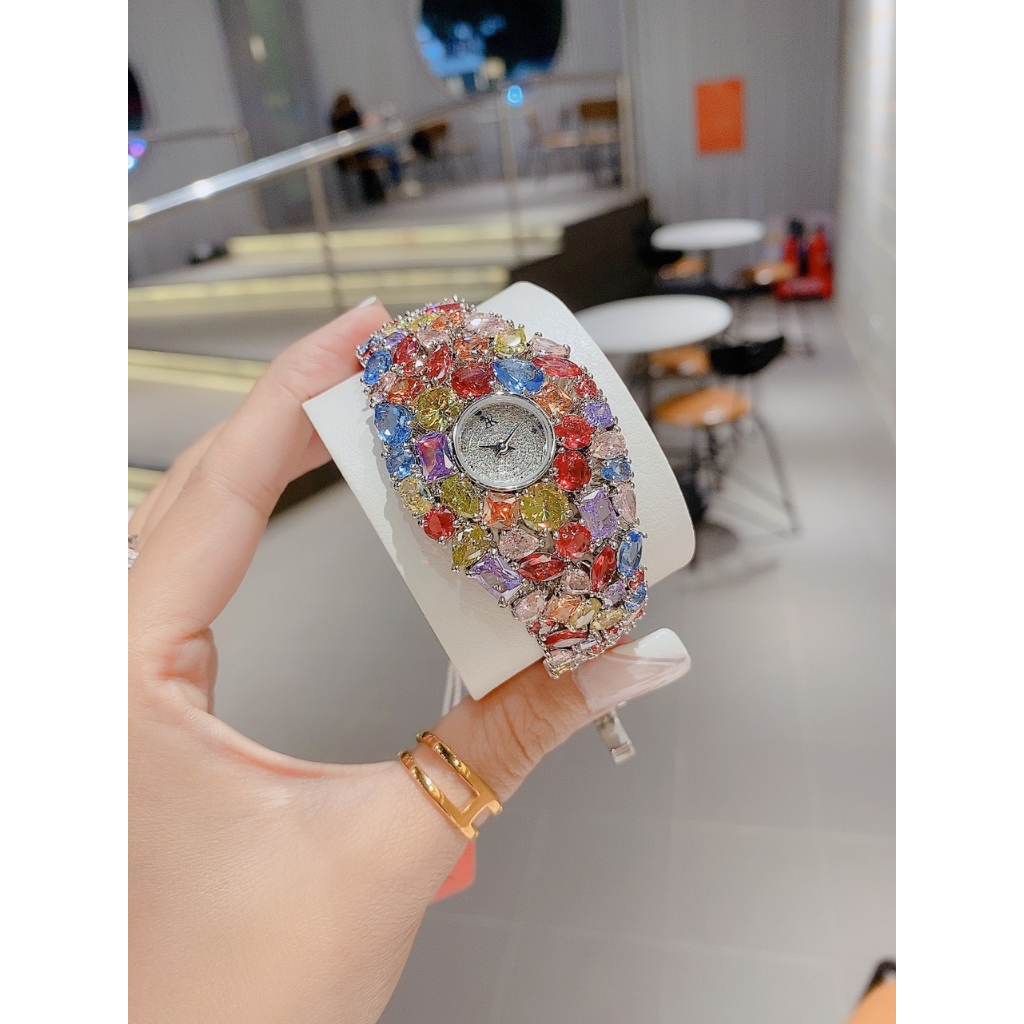 CHÍNH HÃNG_ Đồng hồ đeo tay nữ Allien Kevin CHÍNH HÃNG ĐÍNH KIM CƯƠNG NHÂN TẠO FULLBOX