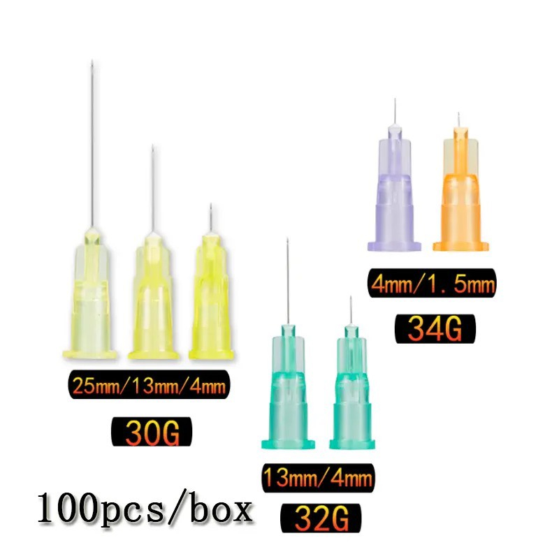 Kim Tiêm Nano 34G 32G 4mm 30G SUNGSHIM Hàn Quốc / Kim Nano Siêu Mỏng & Dùng Tiêm Dưỡng Chất / Tiêm Căng bóng