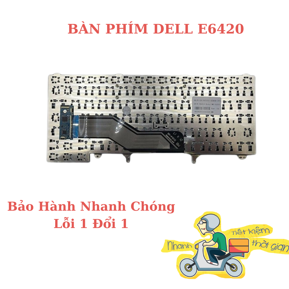 Bàn Phím Laptop DELL Latitude E5420 E5430 E6220 E6230 E6320 E6330 E6420 E6430 E6440 XT3 Hàng New Bảo Hành Lôi 1 Đổi 1