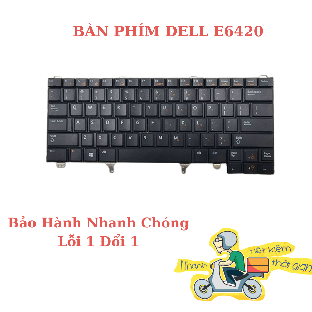 Bàn Phím Laptop DELL Latitude E5420 E5430 E6220 E6230 E6320 E6330 E6420 E6430 E6440 XT3 Hàng New Bảo Hành Lôi 1 Đổi 1