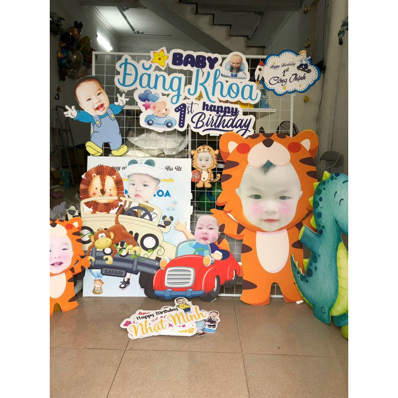 Chibi Sinh Nhật Cho Bé, Chibi Cho Bé Trai [Miễn Phí Thiết Kế]