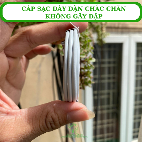 Combo củ cáp sạc PD 20-W siêu nhanh chuẩn zin bóc máy chính hãng nhà TAHOTA dùng cho các đời IP 8 trở lên