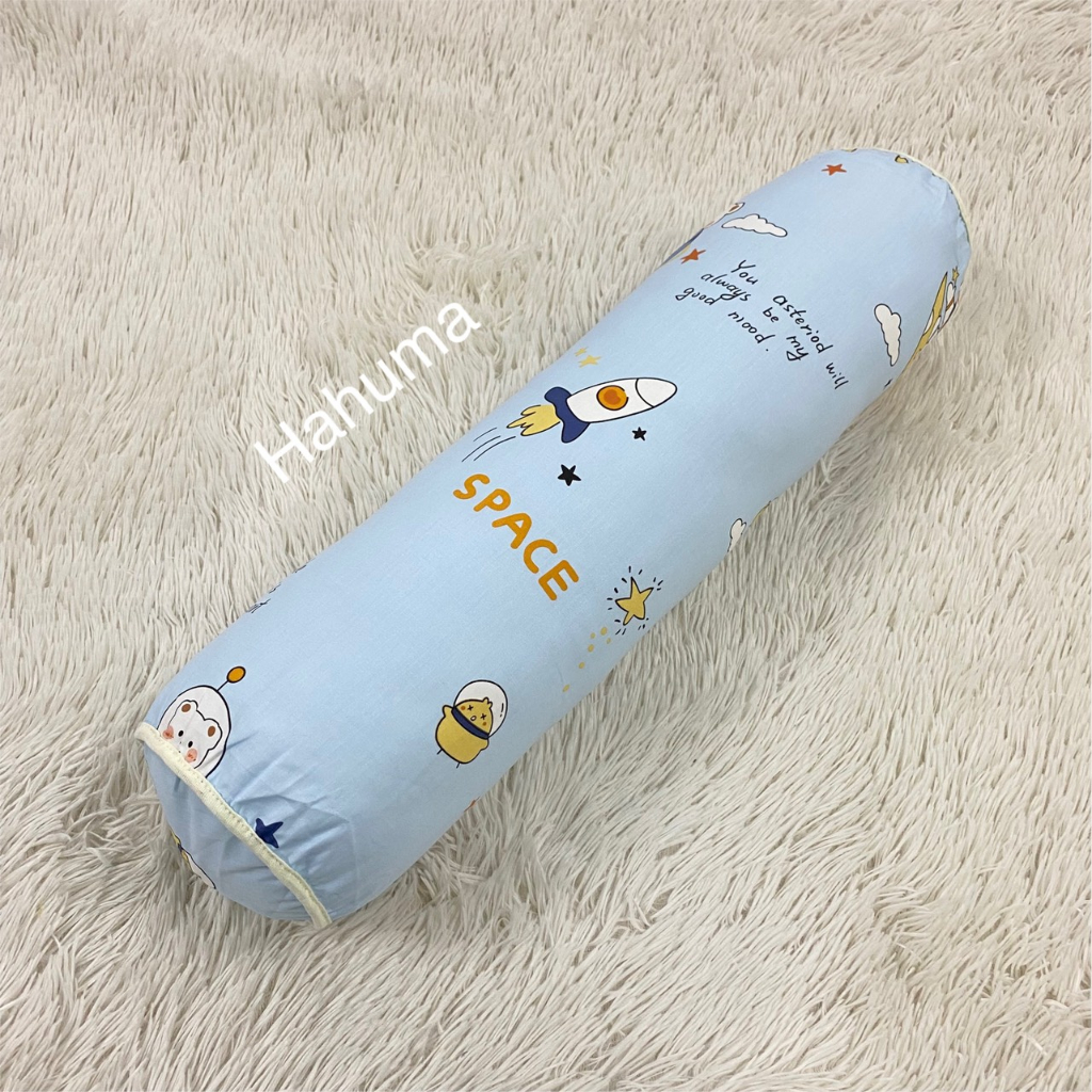 Gối ôm cho bé vỏ cotton tháo rời dài 60cm