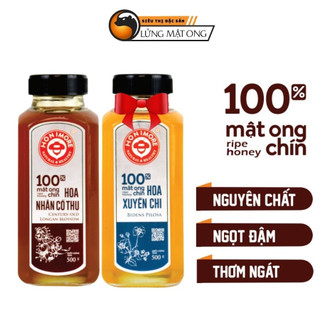 Combo Mật ong rừng Hoa Nhãn Cổ Thụ Honimore 500g + Mật ong rừng nguyên chất 500g