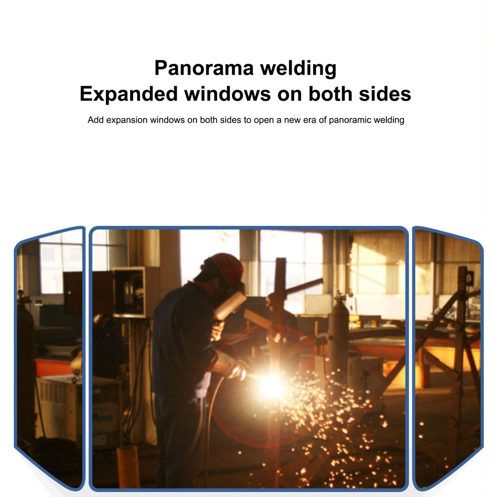 Mũ Bảo Hiểm Hàn Màu Tối Năng Lượng Mặt Trời TIG MIG