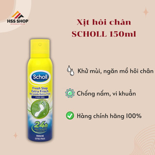 Xịt chân scholl 24h 150ml