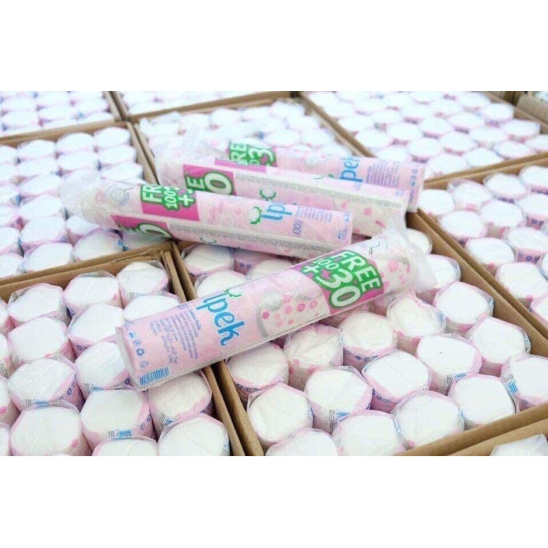 Bông Tẩy Trang 100% Cotton Thổ Nhĩ Kỳ Ipek Klasik Cotton Pads