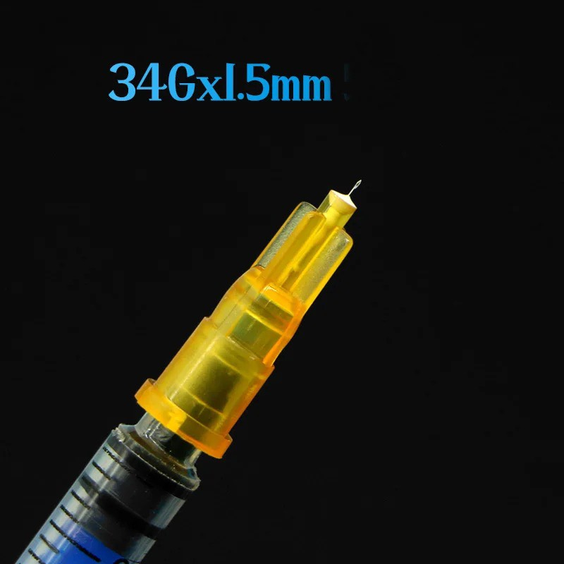 1 chiếc kim Meso CONPUVON Nanoneedle 34g 4mm 1.5mm 2.5mm dùng tách đáy sẹo tiêm dưỡng chất
