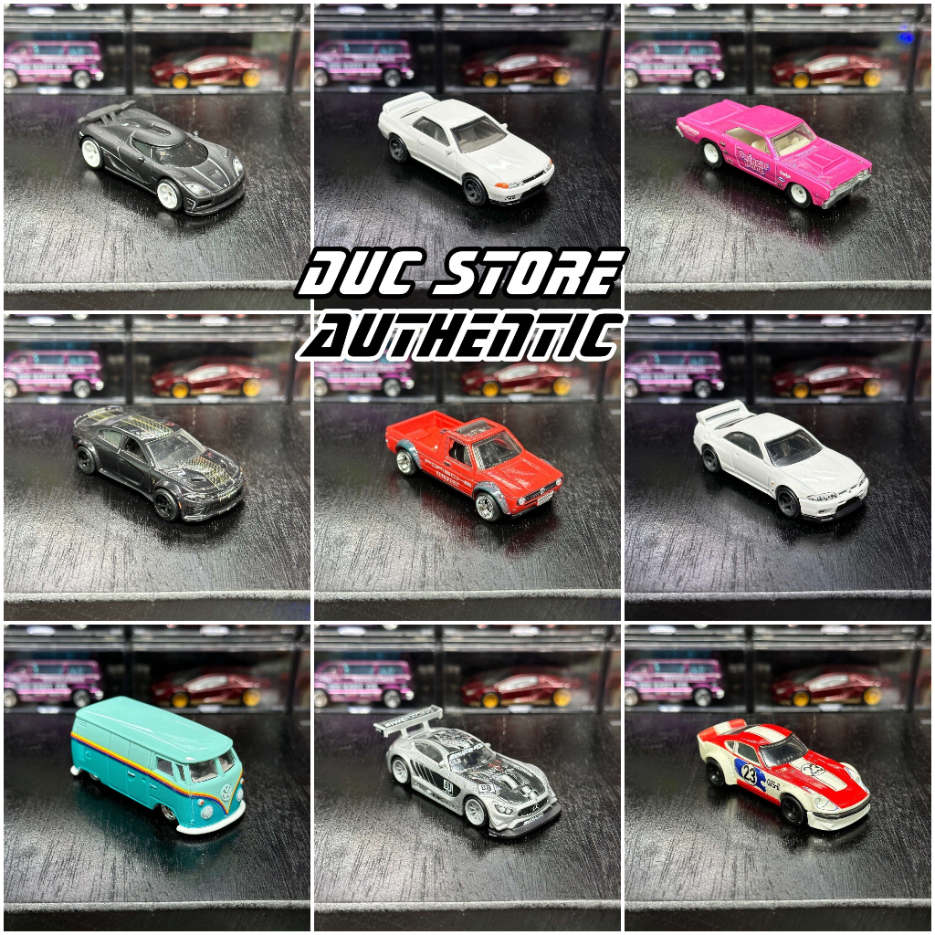 ducstore.vn Xe mô hình Hot Wheels Premium Loose - Case 01 ( nice car )