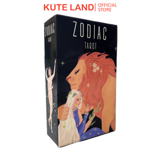 Bộ bài zodiac tarot 78 lá bài 7x12 cm tặng đá thanh tẩy s178