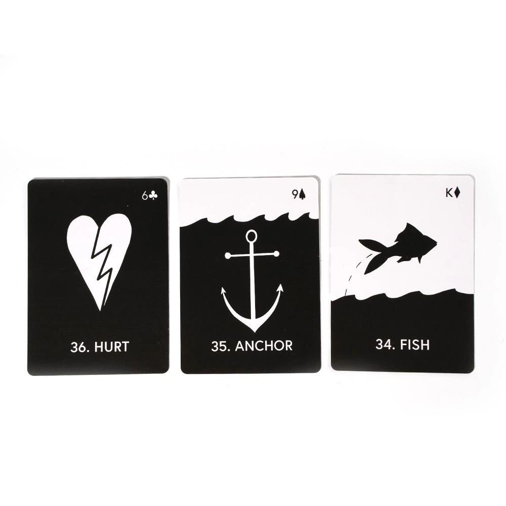 Bộ bài Blackbird Lenormand 36 lá bài tặng đá thanh tẩy SB113