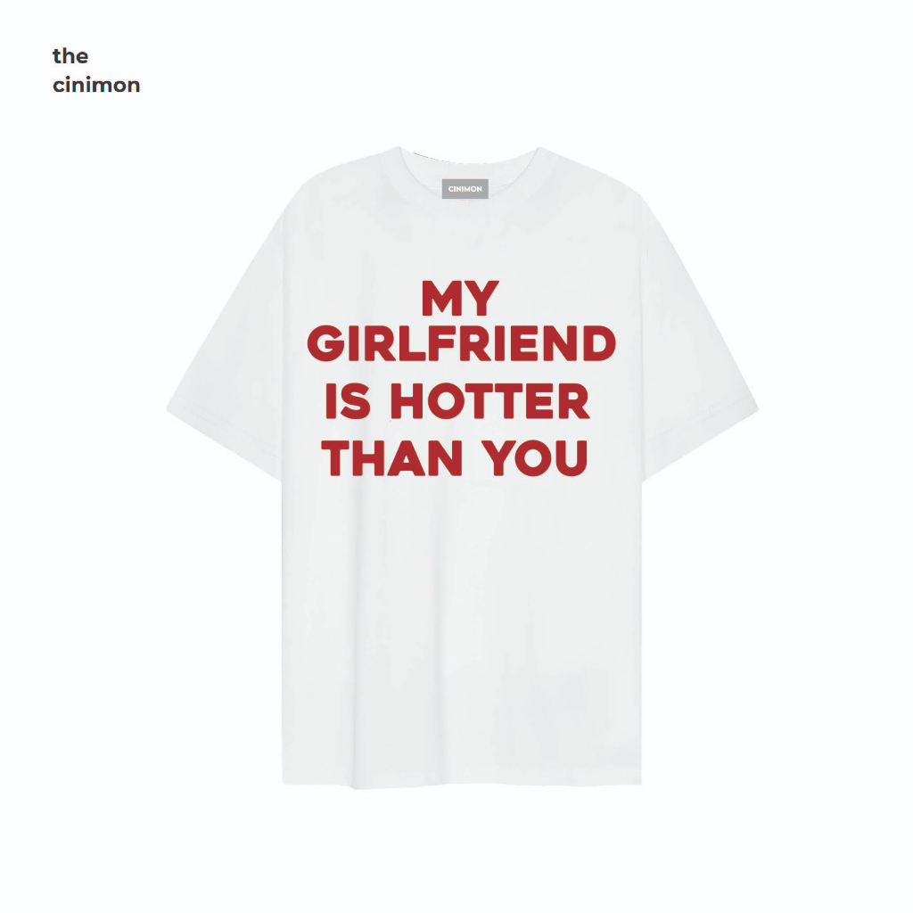 Áo phông unisex CINIMON HOT COUPLE TEE local brand tay lỡ màu đen