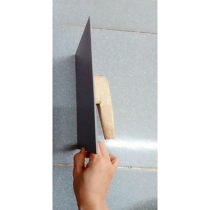 Bàn chà nhựa bàn kéo hồ xây dựng cán gỗ cam kết nhựa không vênh