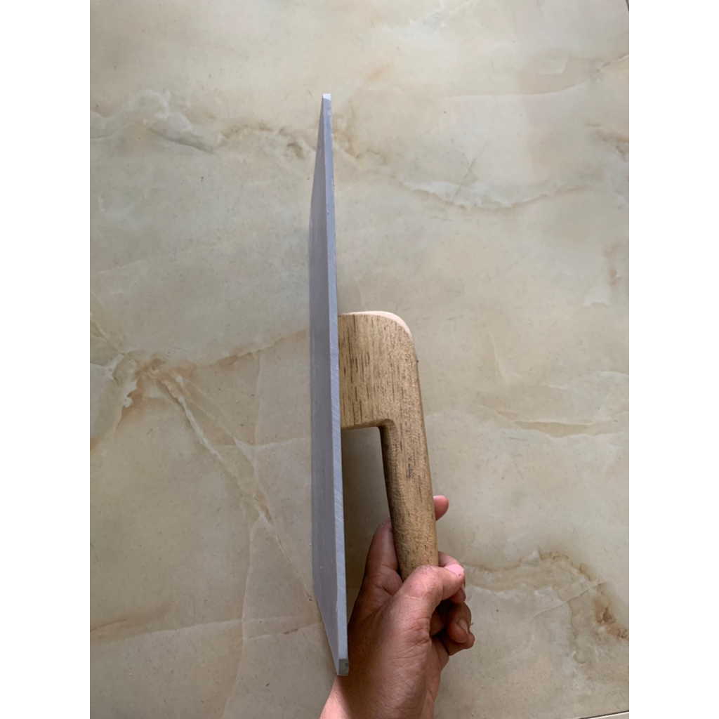 Bàn chà nhựa bàn kéo hồ xây dựng cán gỗ cam kết nhựa không vênh